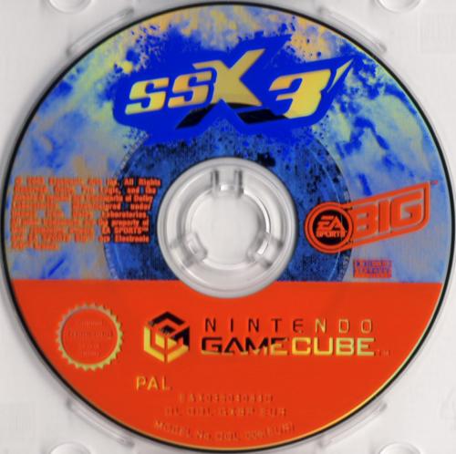 SSX 3 Disc Scan - Click for full size image